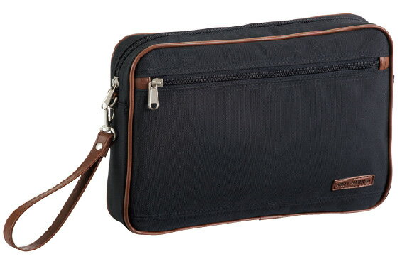 HR★☆【優先配送との同梱不可】ANDY HAWARD(アンディーハワード) クラッチバッグ ポーチ メンズ B5 30cm No25785-01 黒 [バッグ][送料無料(一部地域を除く)]