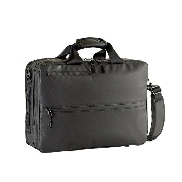 樂天商城 - HR★☆【優先配送との同梱不可】 2室式ビジネスバッグ ブリーフケース メンズ B4 ポリエスター PCコーティング 26684-01 黒[送料無料(一部地域を除く)]