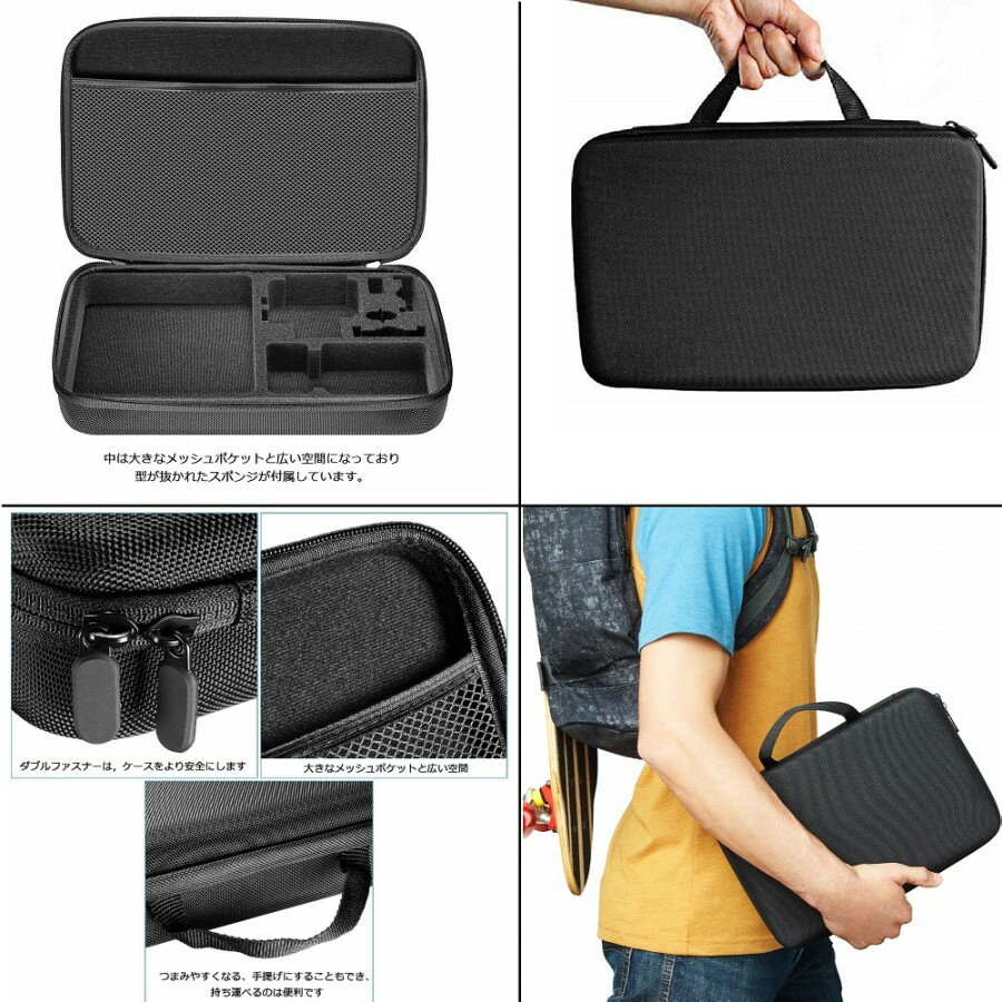 GoPro �����Хå� ��Ǽ������ ��Ǽ�Хå� ����꡼������ ����꡼�Хå� HERO 3 4 5 Session (�����)[����̵��(�����ϰ�����)]