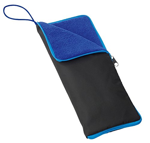 超吸水 マイクロファイバー 傘カバー ペットボトルカバー ブルー 折り畳み傘 折りたたみ傘[定形外郵便、送料無料、代…