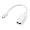 mini DisplayPort to HDMI 変換アダプター ホワイト ミニ ディスプレイポート 変換 ケーブル 定形外郵便 送料無料 代引不可