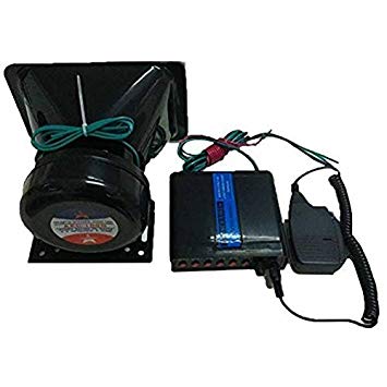 車載用拡声器 スピーカー アンプセット マイク付き 大音量 130db メガホン トラメガ ラウドスピーカー[送料無料(一部地域を除く)]