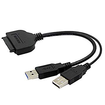 SATA変換ケーブル SATA to USB3.0+2.0 アダ