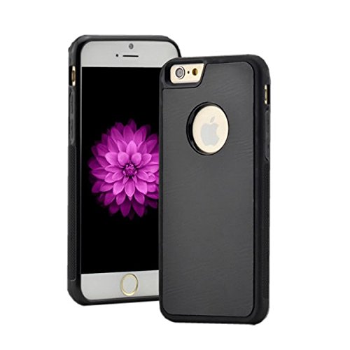 Rakuten - 吸着素材 反重力 iPhoneケース iPhone6Plus/6S Plus用 《ブラック》[定形外郵便、送料無料、代引不可]