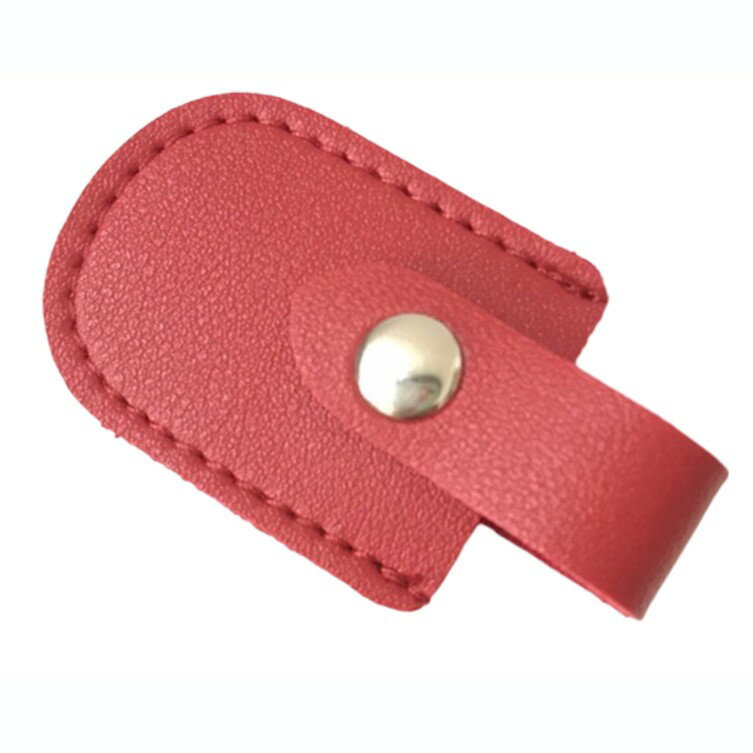 ニッパーキャップ 《レッド》 PUレザー カバー 保護カバー 収納キャップ ネイルニッパー 刃先 保 ...