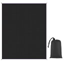 レジャーシート 140×100cm 黒 折り畳み ピクニックシート 無地 アウトドア キャンプ コンパクト 軽量 花見 遠足 運動会[定形外郵便、送料無料、代引...