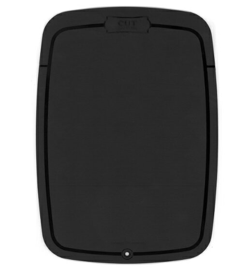 カットバリア ブラック 食器洗浄機 食器乾燥機 TPU素材 傷がつきにくい まな板[送料無料(一部地域を除..