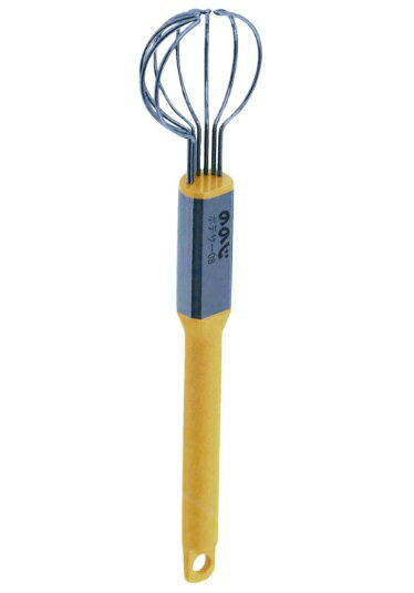 ののじ ポテッとみそサ〜 イエロー 泡立て器 スプーン の良いとこどり WSV-M01Y[定形外郵便、送料無料..