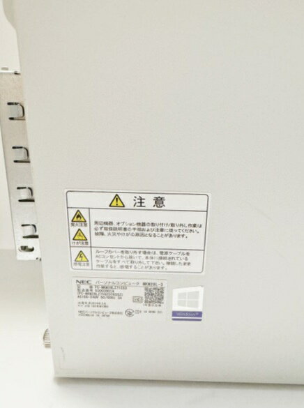 【HY】【中古】NEC デスクトップパソコン Mate MKM28L-3 Core i5-8400/16GB/SSD256...