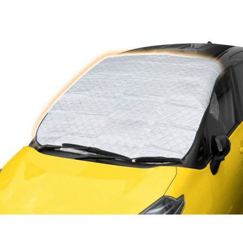 凍結防止 フロントガラスカバー 普通車 軽自動車 用 雪 ひょう あられ みぞれ 4層構造 IBー286[送料無料(一部地域を除く)]