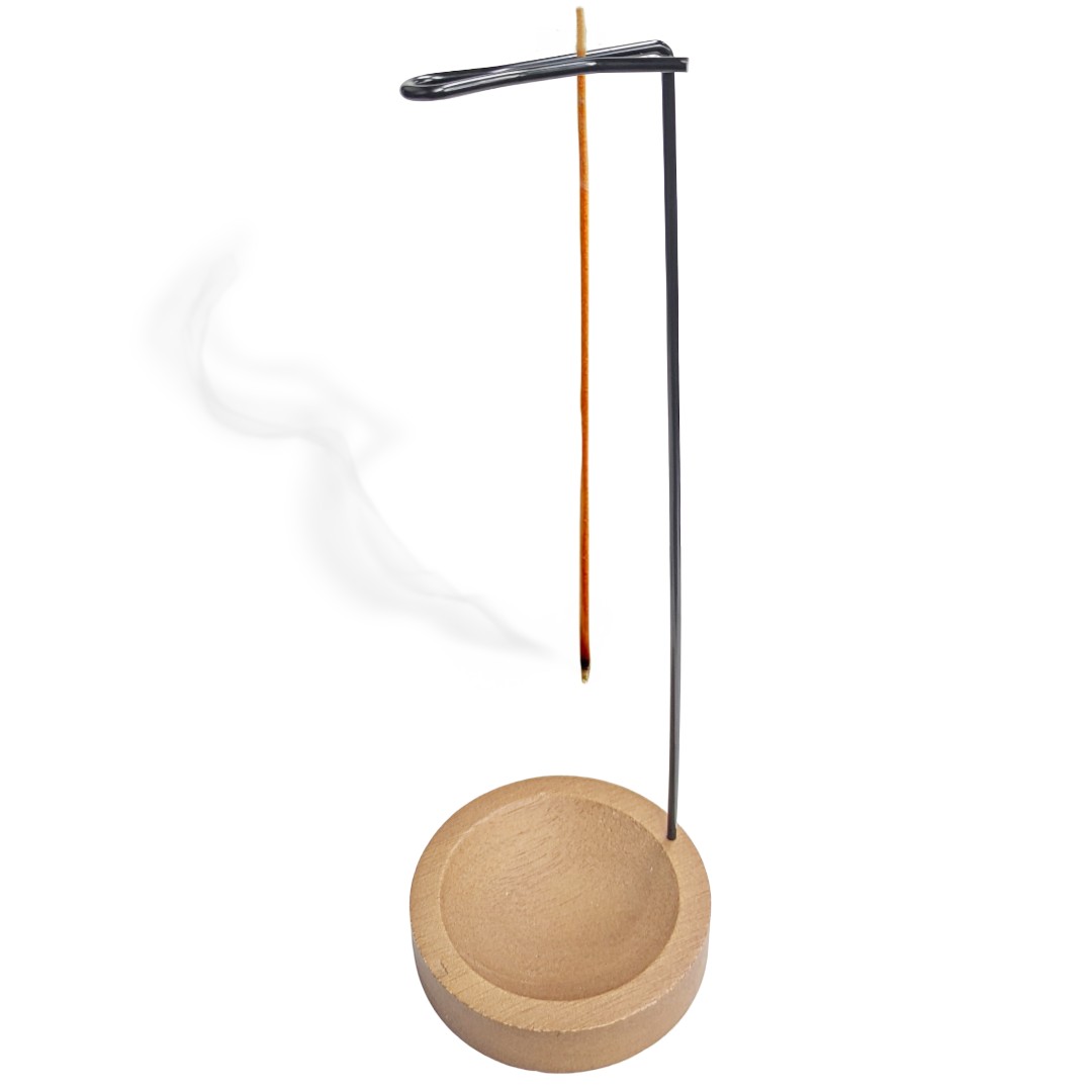 樂天商城 - 吊り下げ式 インセンスホルダー お香立て 線香立て 縦置き お香スタンド おしゃれ 木製 受け皿 仏壇[ゆうパケット発送、送料無料、代引不可]