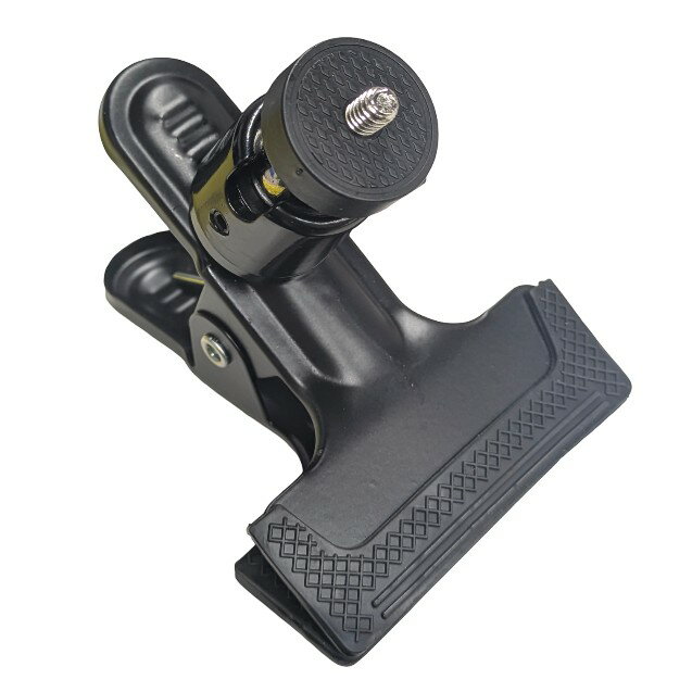 カメラ用 クリップ式 雲台 固定 マウント ホルダー ボールヘッドクランプ[送料無料(一部地域を除く)]