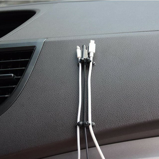 車用 ケーブルホルダー 8個入り 配線整理 固定 ケーブルクリップ ケーブルクランプ ワイヤークリップ ..