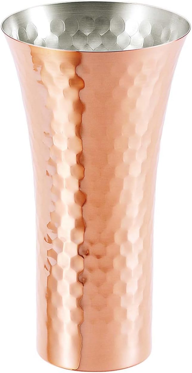 樂天商城 - ASAHI アサヒ 純銅ビアカップ 380ml 日本製 内面メッキ仕上げ 冷たさ長持ち 高級感 ギフト 贈り物 酒器 家庭用 ビール・飲料用[送料無料(一部地域を除く)]