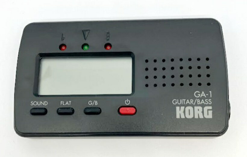 I【HY】【中古】KORG コルグ ギター用 ベース用 チューナー GA-1 針式メーター搭載 多弦 ...