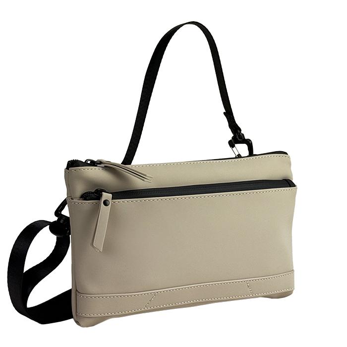 樂天商城 - HR★☆【優先配送との同梱不可】 Mobby's ショルダーバッグ メンズ レディース A5サイズ 33799 16 《アイボリー》 軽量 肩掛け[送料無料(一部地域を除く)]