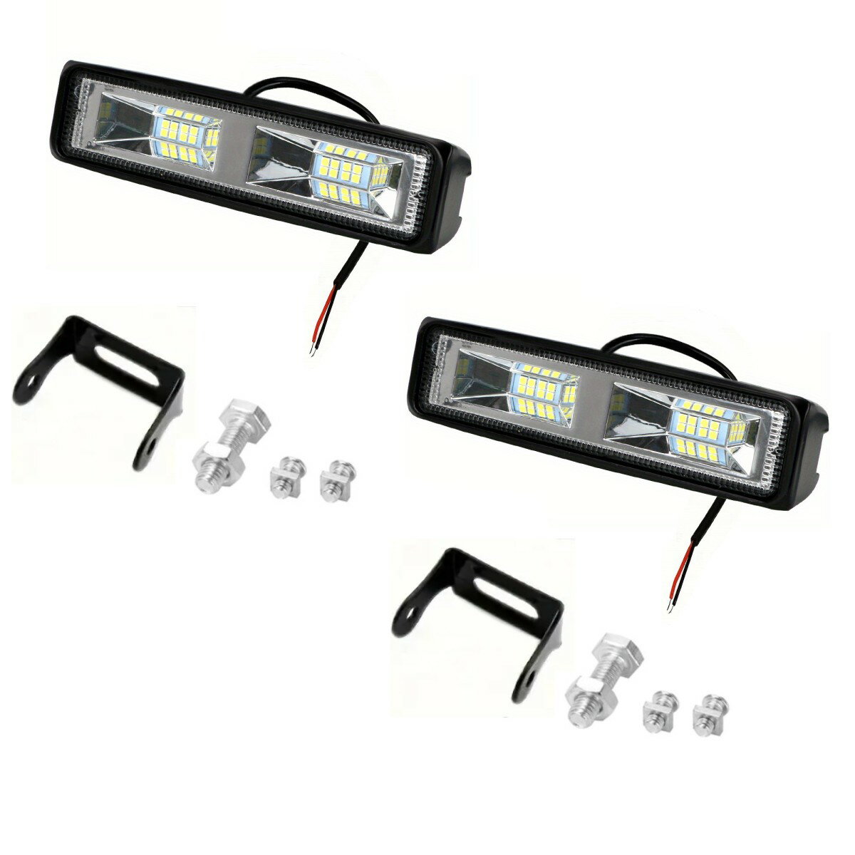 樂天商城 - LED 作業灯 48W バックランプ 2個セット フォグランプ スポットライト ワークライト 車[ゆうパケット発送、送料無料、代引不可]