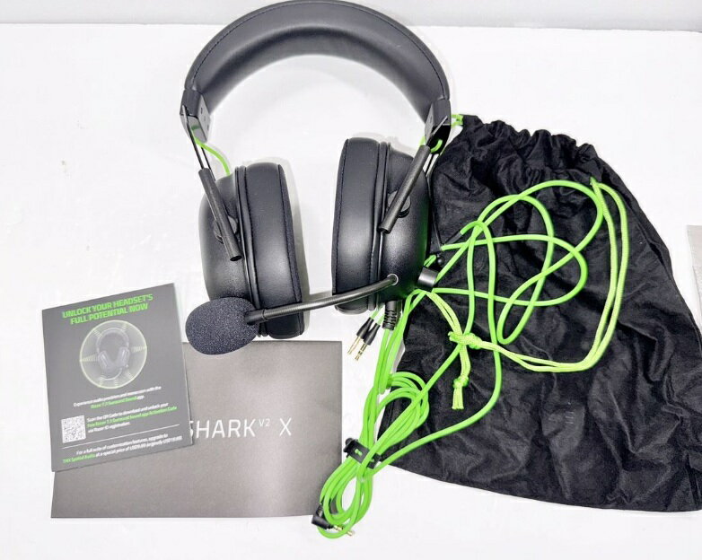 【HY】【中古】【美品】Razer レイザー 7.1chサラウンド対応ゲーミングヘッドセット BlackShark V2 X RZ04-03240100-R3M1[送料無料(一部地域を除く)]