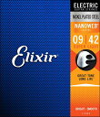 Elixir エリクサー エレキギター弦 NANOWEB Super Light .009-.042 12002 【国内正規品】 定形外郵便 送料無料 代引不可