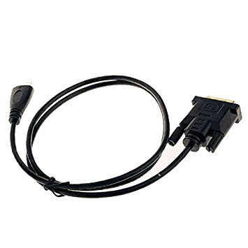 HDMI-DVI 変換ケーブル 1.8m 金メッキ タイプAオス- DVI24pinオス ゆうパケット発送 送料無料 代引不可