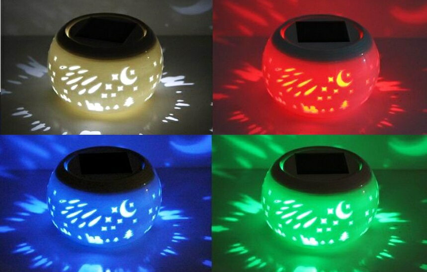 樂天商城 - ソーラー式 ガーデンライト イルミネーション かわいい おしゃれ 間接照明 ライト (003タイプ)[送料無料(一部地域を除く)]