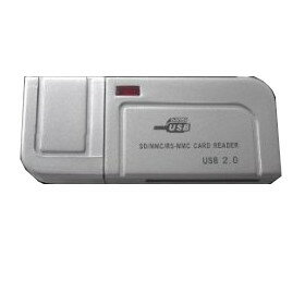 USBカードリーダー SEG-1022 シルバー...の商品画像