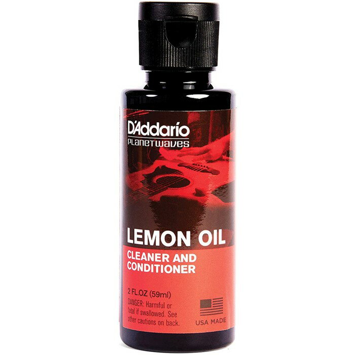 D’Addario ダダリオ レモンオイル クリーナー&コンディショナー Lemon Oil PW-LMN 【国内正規品】[定形外郵便、送料…