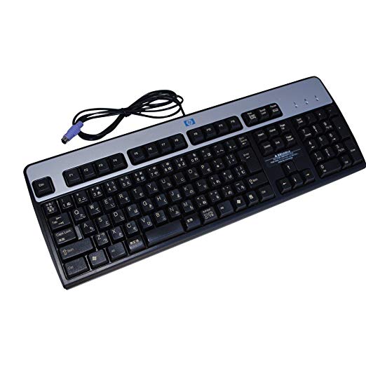 [中古品]HP 日本語デスクトップキーボード PS/2接続 KB-0316 [その他PC][消耗品]【中古】[送料無料(一..