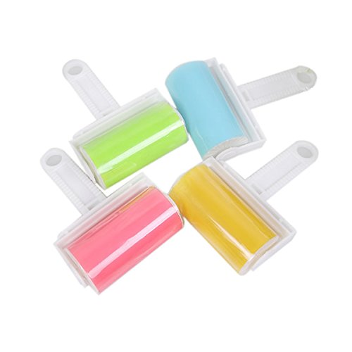 洗って繰り返し使える 粘着ローラークリーナー カラーランダム[在庫処分][掃除][便利][ペット][定形外郵便、送料無料、代引不可]