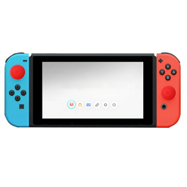 Nintendo Switch Joy-Conスティック用カバー 2個セット レッド キャップ 任天 ...