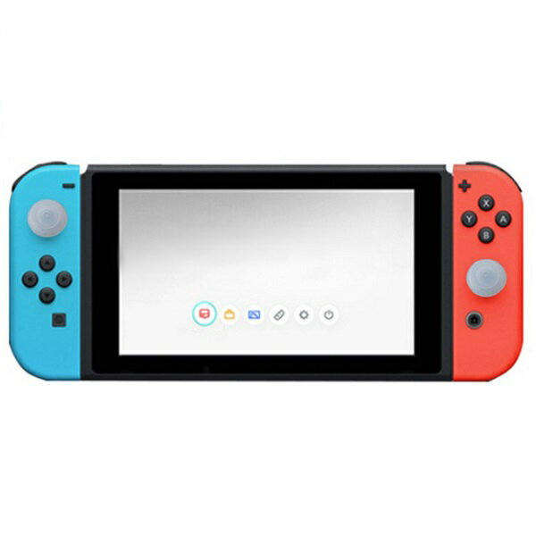 Nintendo Switch Joy-Conスティック用カバー 2個セット クリア キャップ 任天 ...