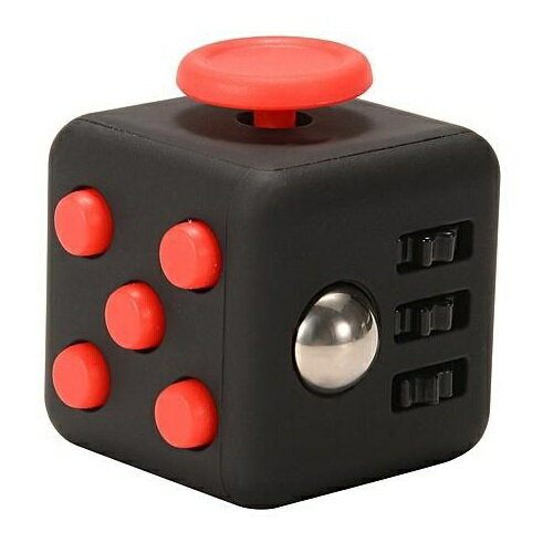 フィジェットキューブ 《レッド》 Fidget Cube フィジェットトイ ストレス解消キューブ