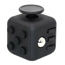 フィジェットキューブ 《ブラック》 Fidget Cube フィジェットトイ ストレス解消キューブ[定形外郵便、送料無料、代引不可]