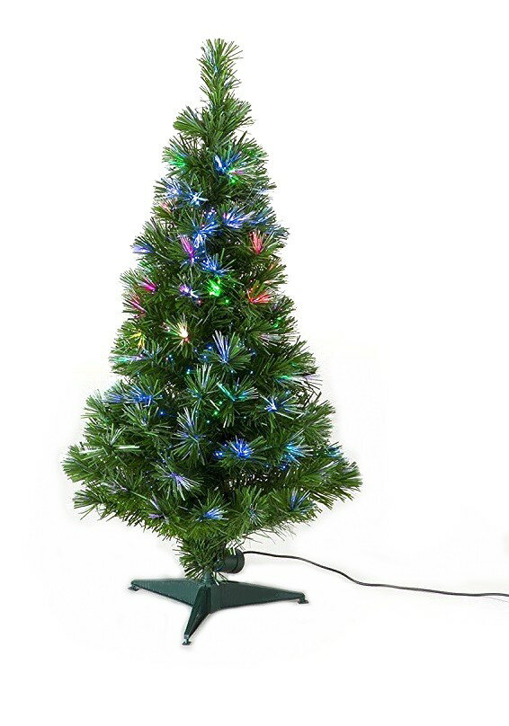 流れるように光が変化 Xmas LEDファイバークリスマスツリー 高さ90cm グリーン 商　品　説　明 流れるように色が変化！ 大人気！　高輝度ファイバーツリー！ 家族と、友人と、恋人と。特別な日を特別なツリーで！ 家庭用のコンセントだけでなく、パソコンのUSBポートからも電源を取れます。 2電源　USB電源　AC100V ■飾り方 ツリーの枝を展開する時は、必ず一番下の根元部分から上に向かって徐々に開きましょう。 ついついトップの方からひろげがちですが、これではせっかくのツリーもキレイに飾ることができません。 広げる時は、「下から上に」がコツです。 また、片付ける時は、反対に上の方から順番に枝を閉じていきましょう。 来年のクリスマスも、とてもキレイに使えます。 ■点灯パターン 1、2〜5が順番に点灯。 2、約0.3秒間隔でランダムに点滅。 3、約0.5秒間隔でランダムに点滅。 4、ゆっくりと流れるように色が変化。 5、約2.0秒間隔でランダムに点滅。 6、常時点灯。 7、電源OFF。 ※商品画像はイメージです。ツリーは脚部がプラスチック製の三脚となっております。 商　品　仕　様 サイズ 高さ：90cm 電源 AC100VまたはUSB 保　証　に　つ　い　て この商品には、メーカー保証がございません。初期不良品の場合のみ、商品到着から1週間以内であれば弊社で対応いたしますので、ご連絡ください。 注　意　事　項 ●こちらの商品は、未使用新品です。●モニター環境により、実際のカラーと異なって見える場合がございます。　 ★この商品は発送先が北海道、沖縄、離島の場合は注文金額により以下の送料が必要です。・北海道の場合、注文金額が3,980円未満は880円、3,980円以上は送料無料です。・沖縄、離島の場合、注文金額が9,800円未満は880円、9,800円以上は送料無料です。