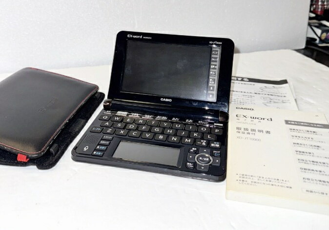 【HY】【中古】【美品】CASIO カシオ計算機 電子辞書 EX-word エクスワード XD-JT10000[送料無料(一部地域を除く)]