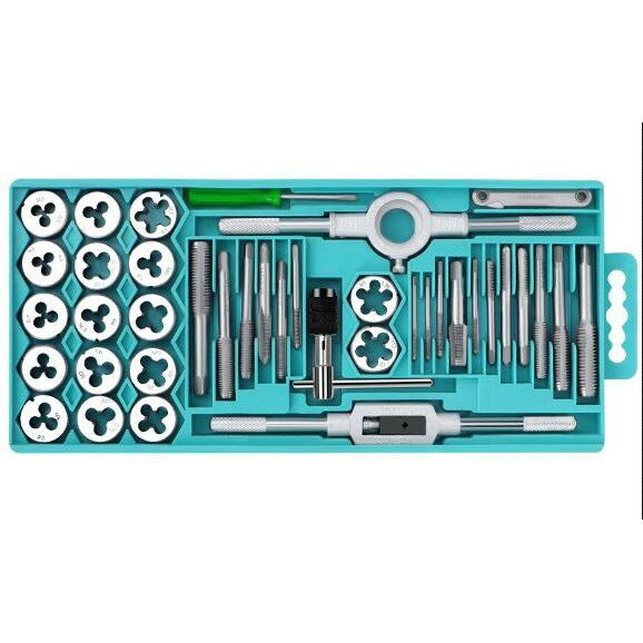 乐天商城 - タップダイスセット 40PCS ネジ穴 ネジ山 修正 さび落とし DIY 工具 ビット[送料無料(一部地域を除く)]