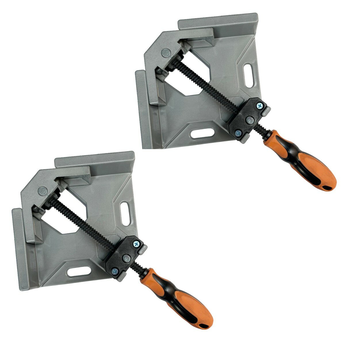 最強コーナークランプ 2台セット 90度 直角クランプ 固定工具 大工 溶接[送料無料(一部地域を除 ...