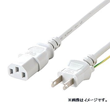 [中古品]デスクトップ用電源ケーブ