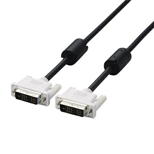 ディスプレイケーブル DVI-D シングルリンク ブラック 1.6m[ケーブル類]【中古】[ゆうパケ ...