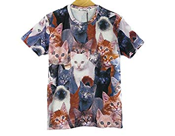 前衛芸術Tシャツ 《14 XXLサイズ》 サイケデリック 派手 プリント アート メンズ レディース[ゆうパケット発送、送料無料、代引不可]