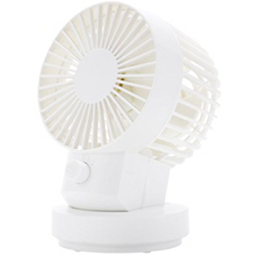 USB 扇風機 マルチウェイ デスクファン 《ホワイト》[送料無料(一部地域を除く)]