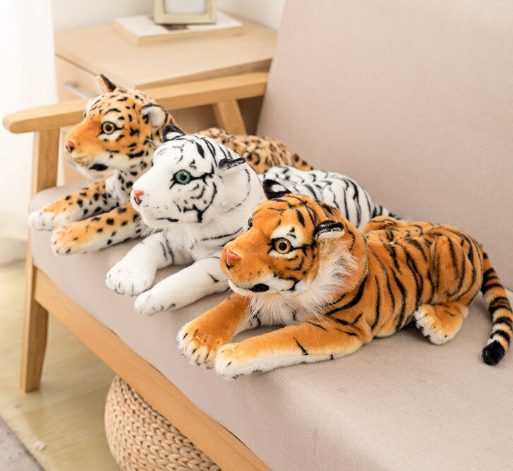 アニマルティッシュケース 《ホワイトタイガー》 動物 ぬいぐるみ ティッシュカバー ティッシュ入れ ボックス 虎 ヒョウ [定形外郵便、送料無料、代引不可] [3]