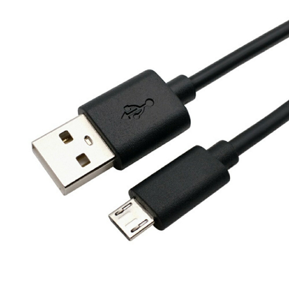 MicroUSBケーブル 《1m》 《ブラック》 1A USB(A)オス - USB(Micro-B)オス データ転送 充電ケーブル[定形外郵便、送料無料、代引不可]