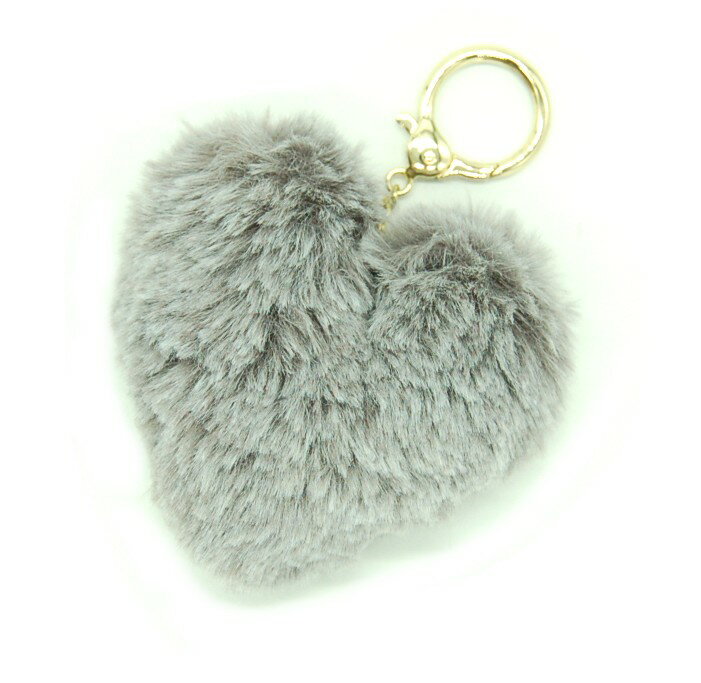 ファーチャーム 《Aタイプ》 キーホルダー ボンボン ふわふわ バッグチャーム[定形外郵便、送料無料、代引不可]