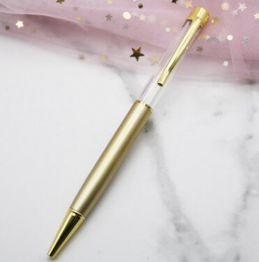 ハーバリウムペン 《ゴールド》 ハーバリウム 専用 ボールペン ハーバリューム 手作り キット[定形外郵..