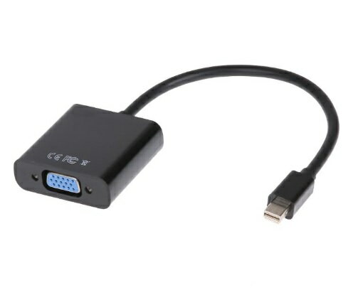 Rakuten - Mini Displayport VGA アダプタ 変換アダプター ケーブル ミニディスプレイポート オス VGA メス[定形外郵便、送料無料、代引不可]