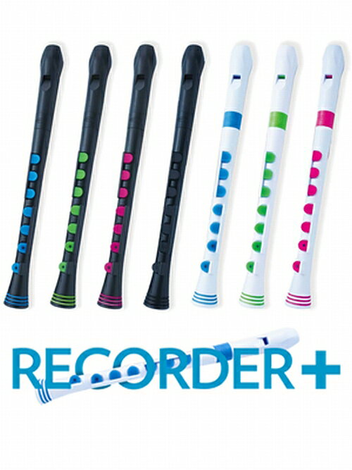 NUVO ヌーボ プラスチック製管楽器 Recorder+ ソプラノリコーダー ジャーマン式 《...