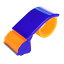 テープカッター ハンドカッター 《オレンジブルー》 幅50mm 段ボール 荷物 梱包[定形外郵便、送料無料..