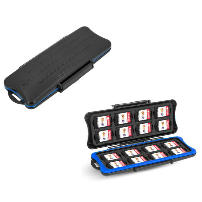 32枚収納 Switch用 ゲームカードケース ゲームカード16枚 microSDカード16枚 スイッチ 収納ケース 持ち運び[送料無料(一部地域を除く)]