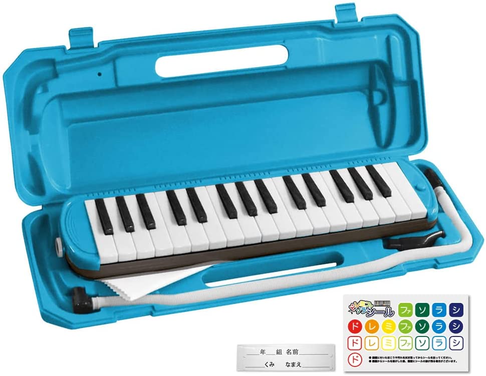 KC 鍵盤ハーモニカ (メロディーピアノ) 《ネオンブルー》 P3001-32K/NEON BLUE[送料無料(一部地域を除く)]